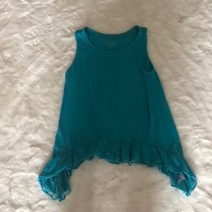 A Dark Teal Tank Top